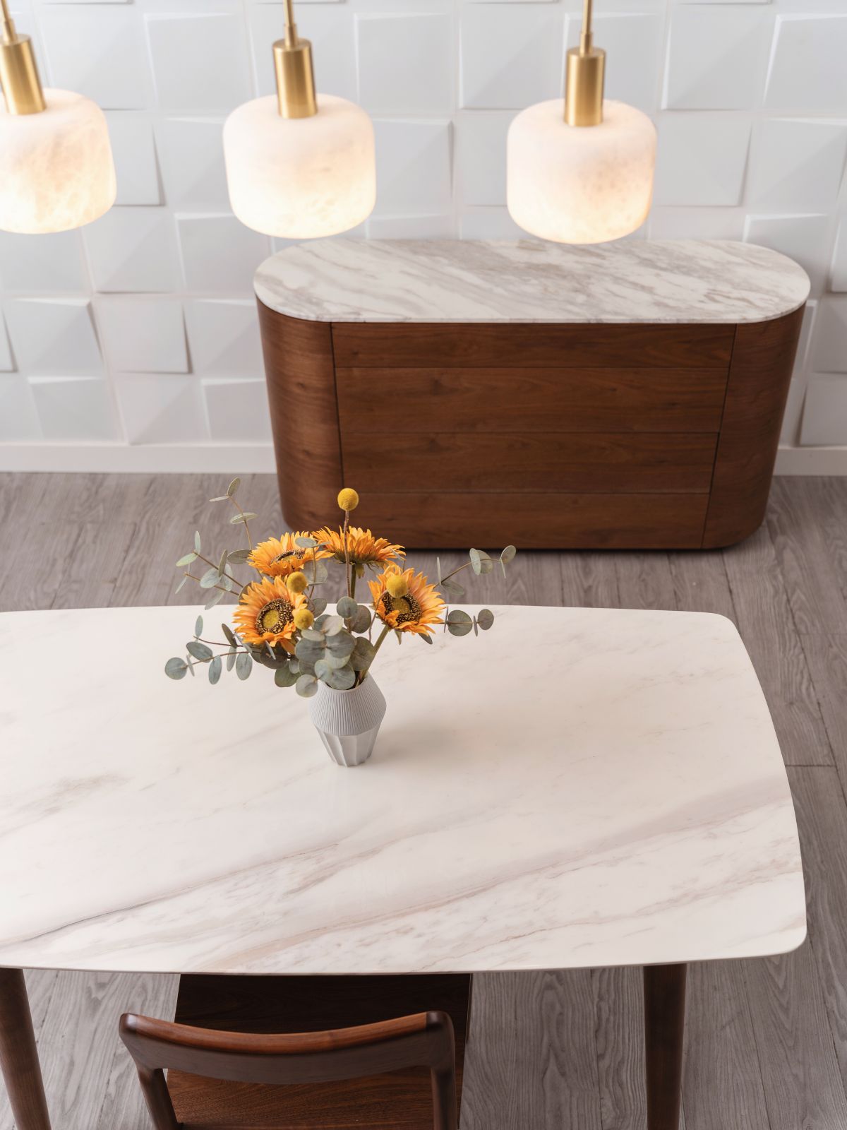 NOVA Side board, Walnut Brown