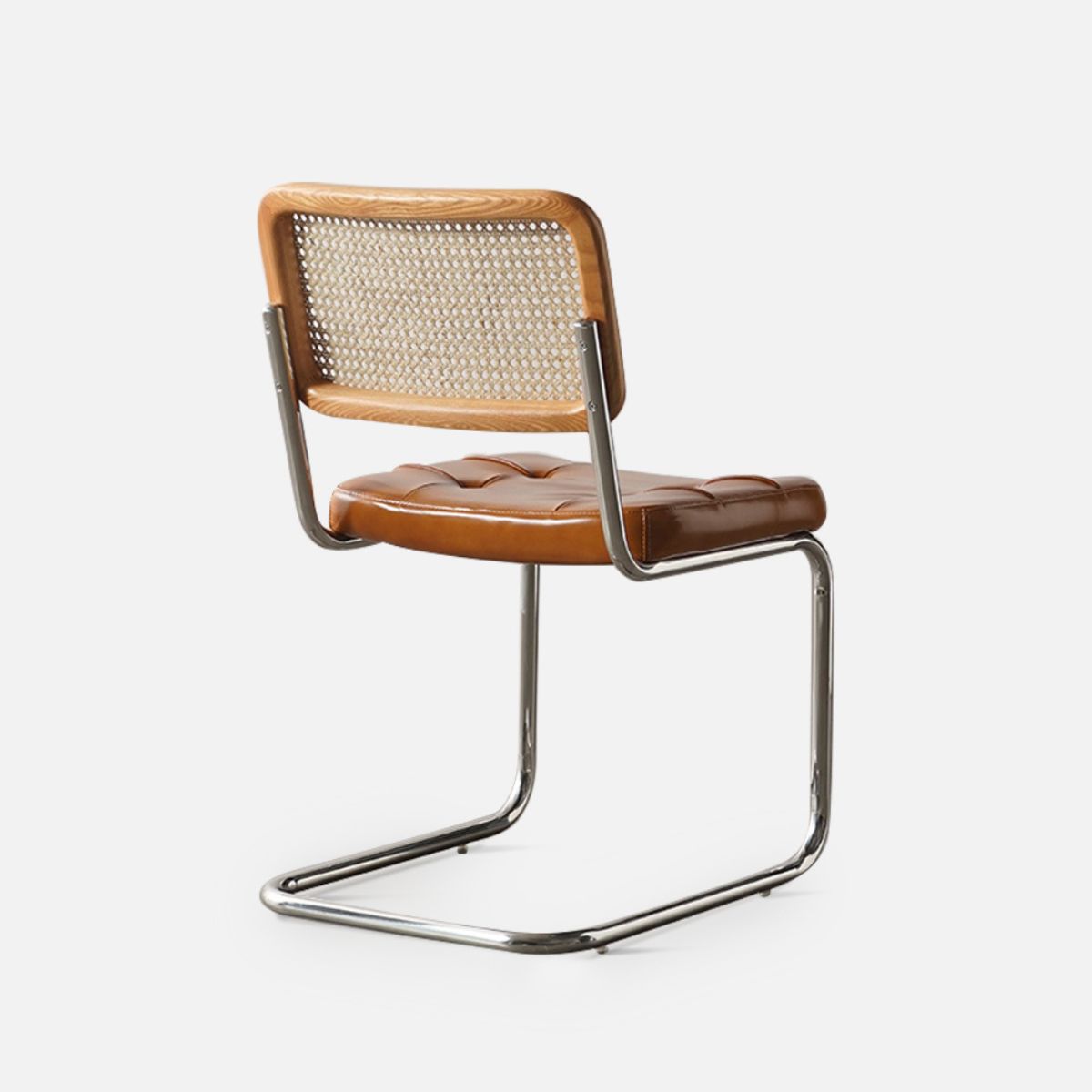 Nicolas Leather Chair, Brown