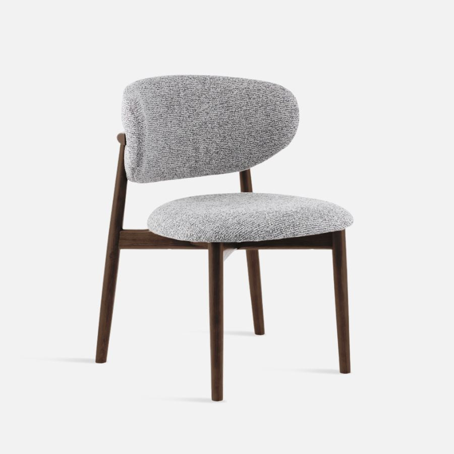 NORDA dining chair Walnut Brown