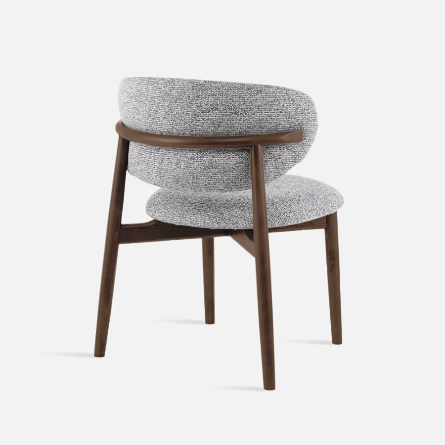 NORDA dining chair Walnut Brown