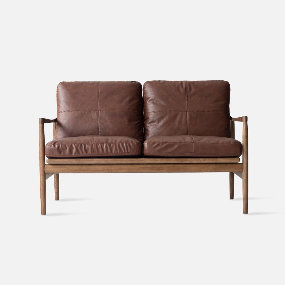 LATA 2-seater-sofa, Walnut Brown