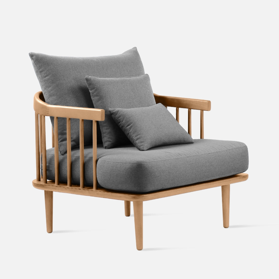 Willow Single Sofa, Natural Ash