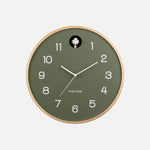 Cuckoo Wall Clock, Jungle Green