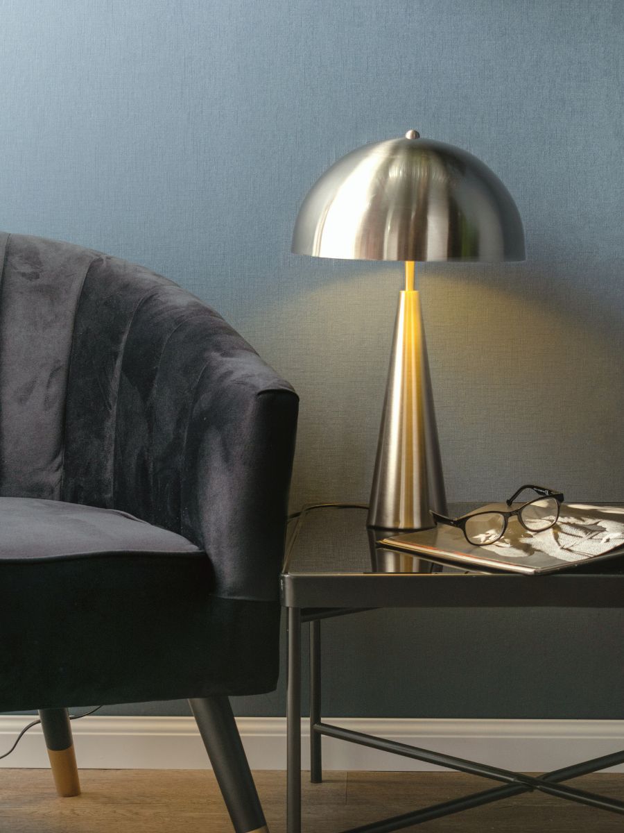 Table Lamp Sublime metal brushed gold