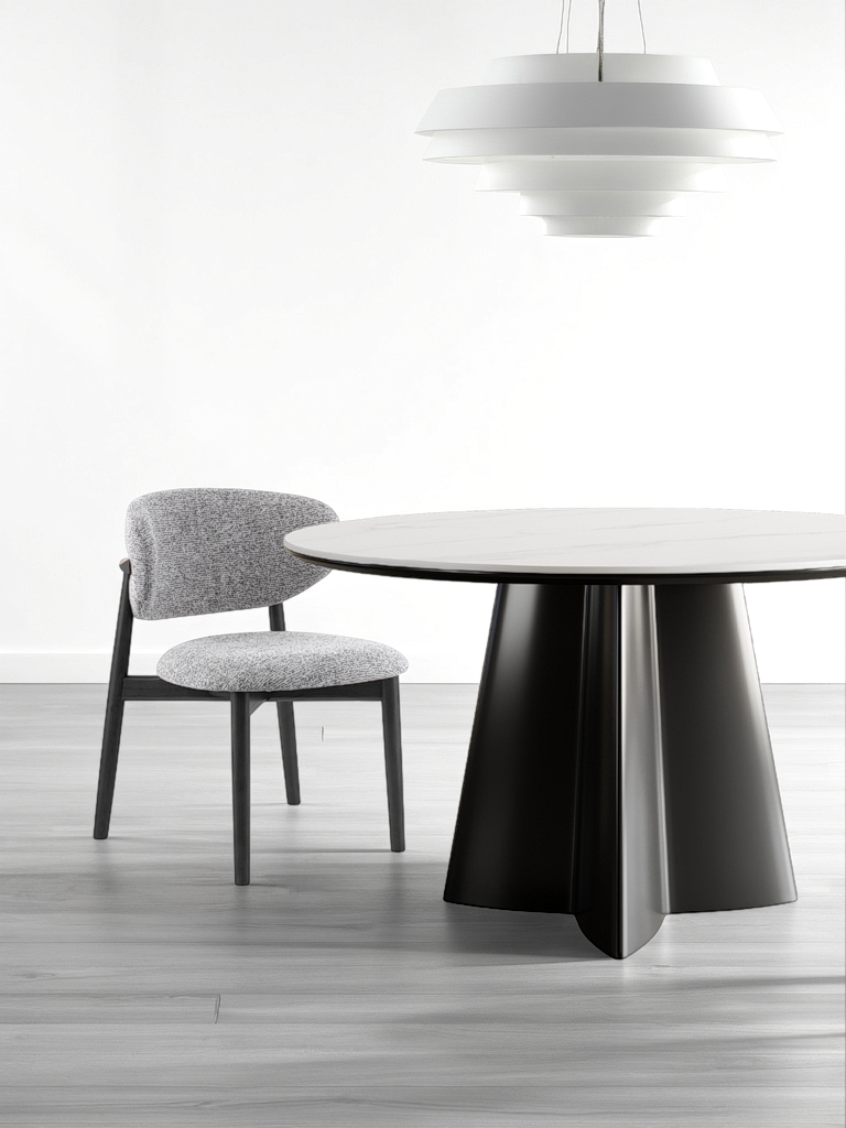 NORDA dining chair Walnut Brown